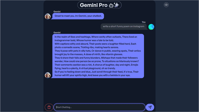 Gemini Chat