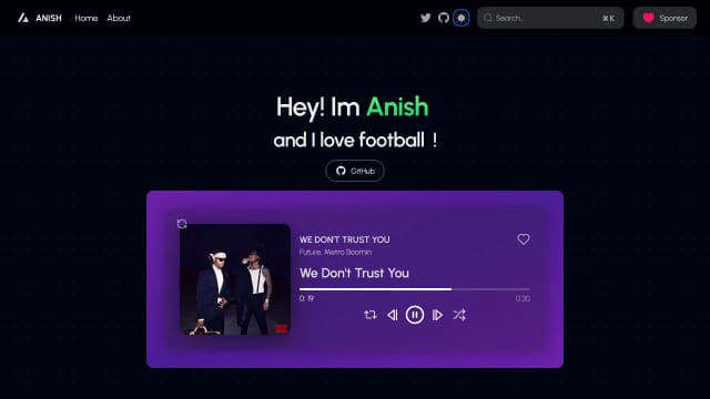 Anish is Listening To